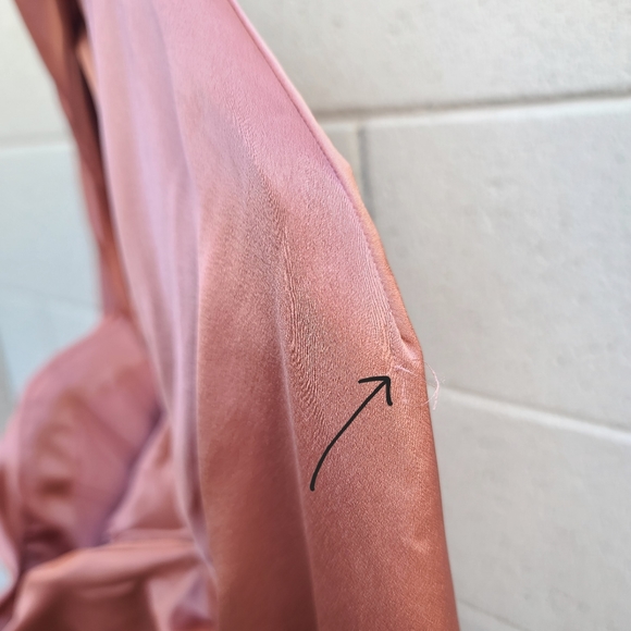 House of CB | Toira Satin Corset Minidress in Rose Size Large - Picture 13 of 16